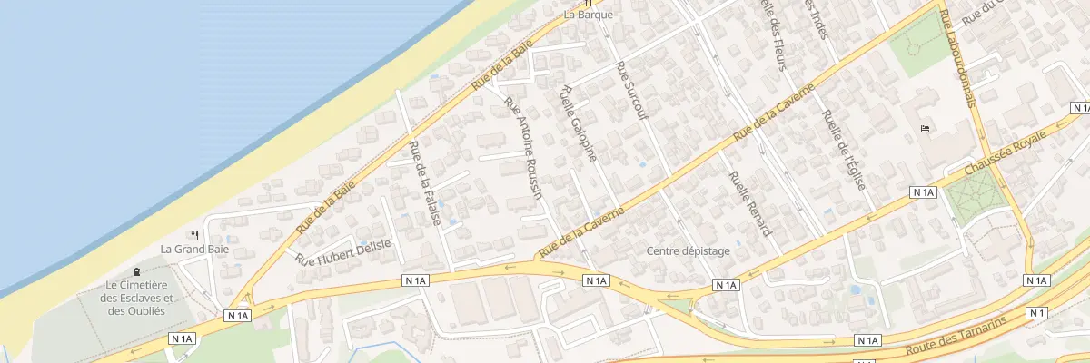Plan du 13B Rue Antoine Roussin à Saint-Paul