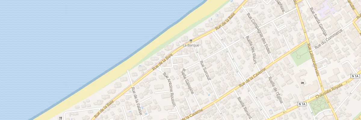 Plan du 73 Rue de la Baie à Saint-Paul