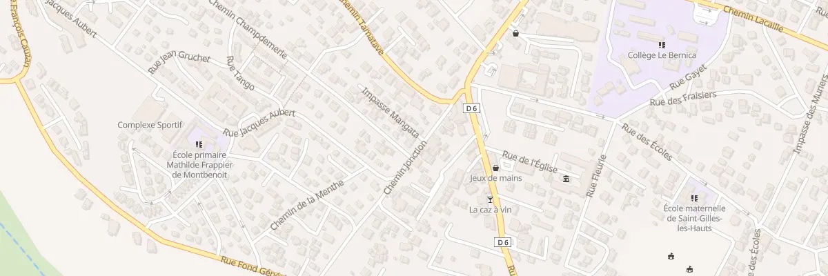 Plan du 1 Imp Mangata à Saint-Paul