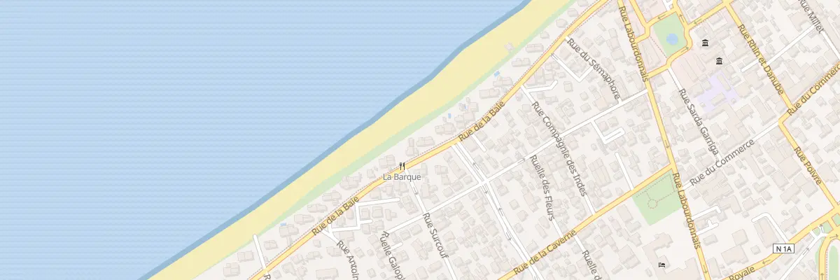 Plan du 44 Rue de la Baie à Saint-Paul