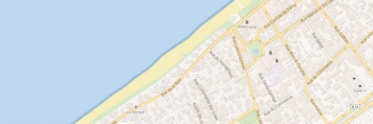 Plan du 20 Rue de la Baie à Saint-Paul