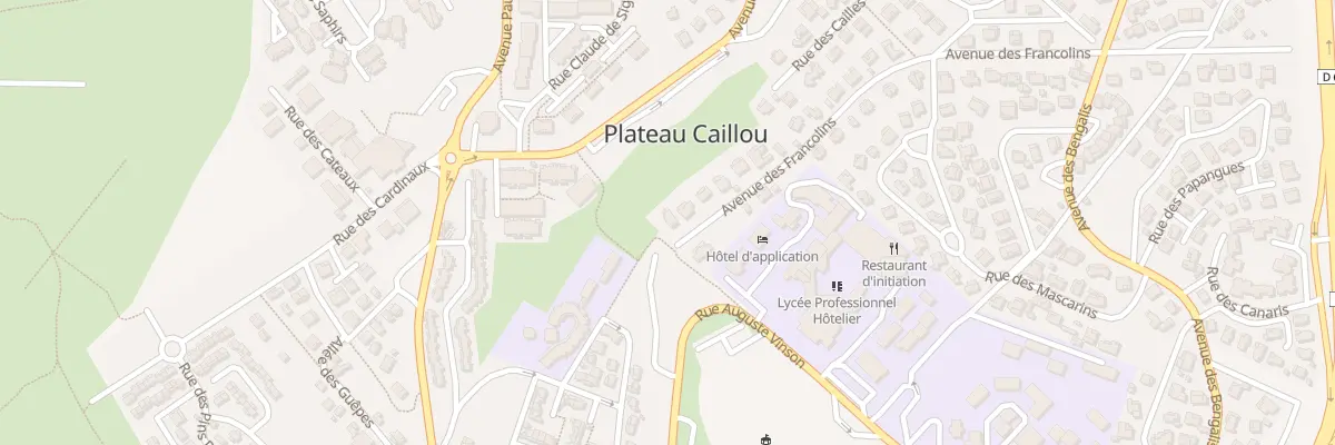 Plan du 48 Av des Francolins à Saint-Paul