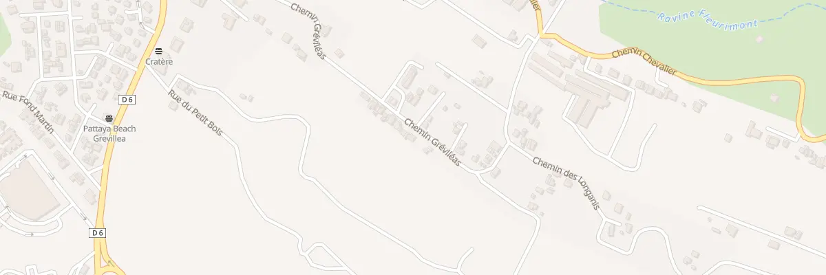 Plan du 86 Che des Grevileas (St G Hts) à Saint-Paul