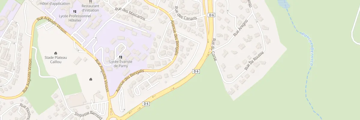 Plan du 61 Av des Bengalis à Saint-Paul