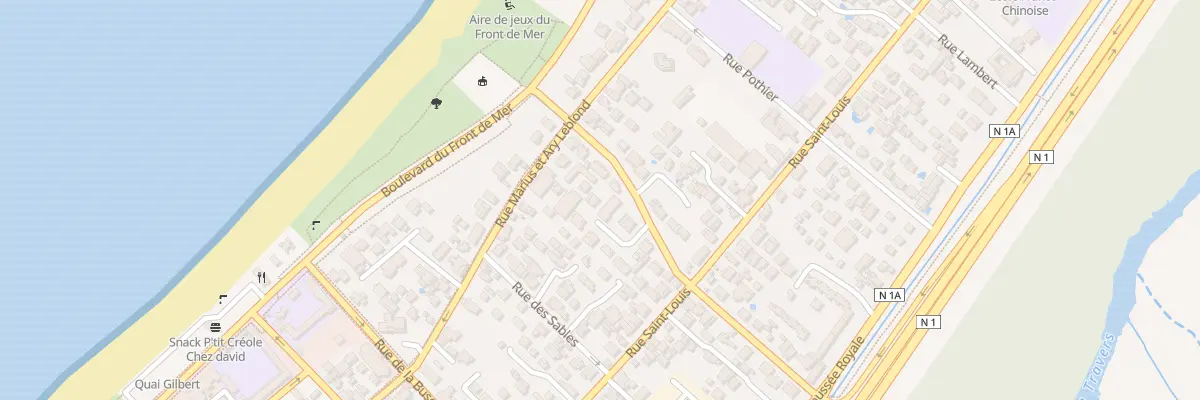 Plan du 14 Rue de Paris à Saint-Paul