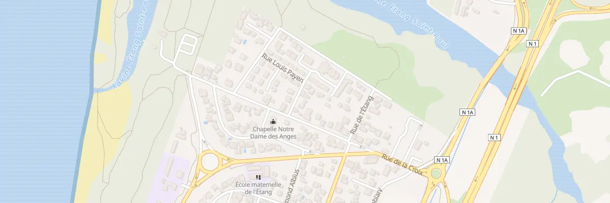 Plan du 4 Rue Flacourt à Saint-Paul