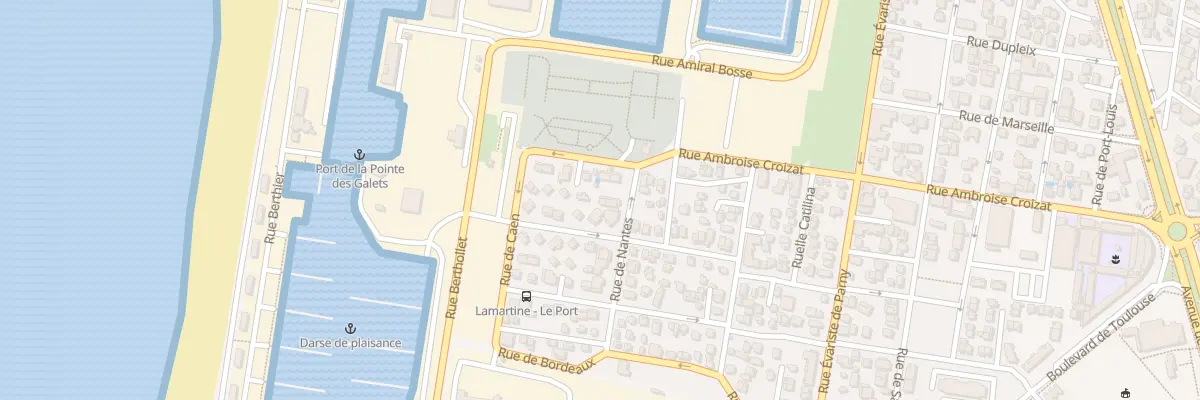 Plan du 2 Rue de Nantes au Port