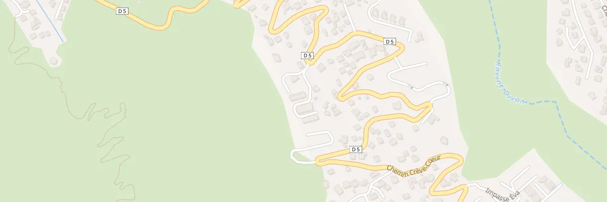 Plan du 125B Che Crève Coeur à Saint-Paul
