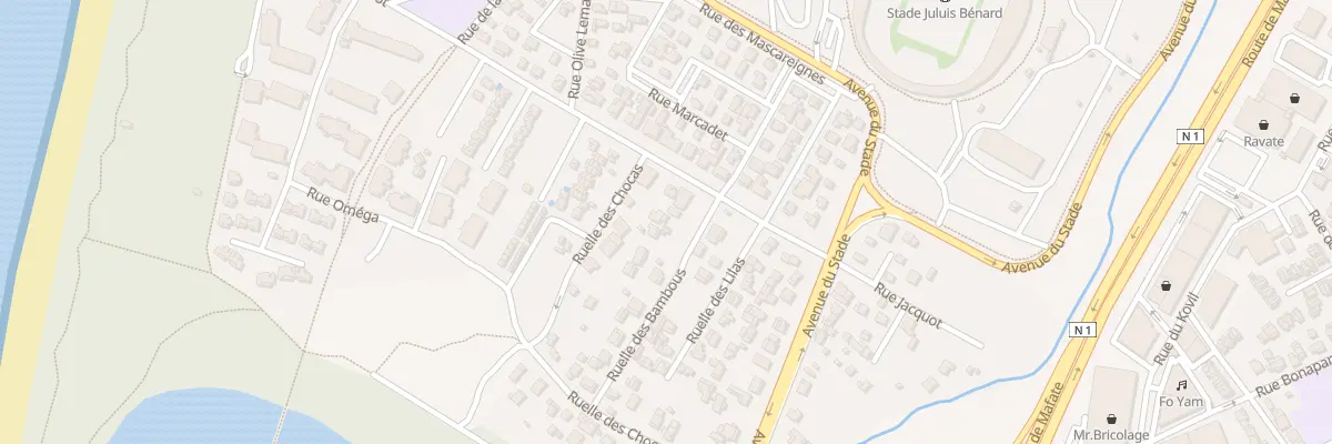 Plan du 6 Rle des Bambous à Saint-Paul