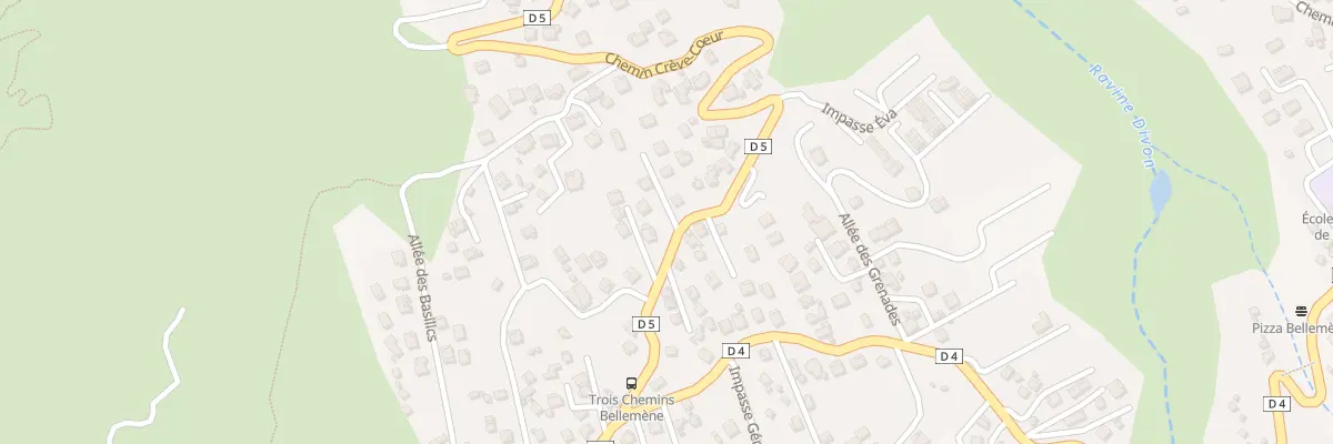 Plan du 19 Che Crève Coeur à Saint-Paul