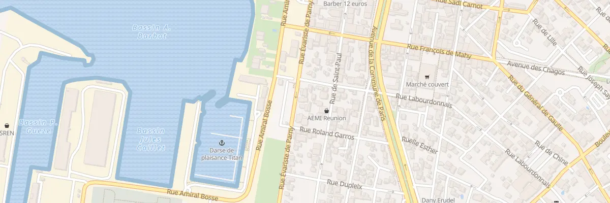 Plan du 43 Rue Évariste de Parny au Port