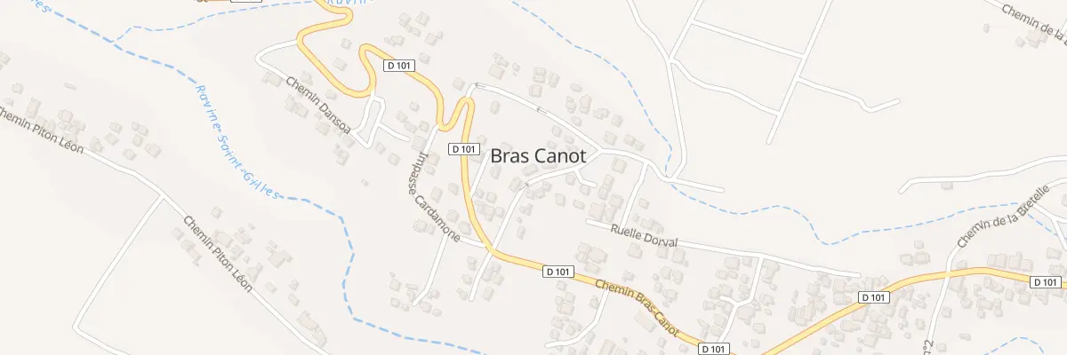 Plan du 28 Che Mera à Saint-Paul