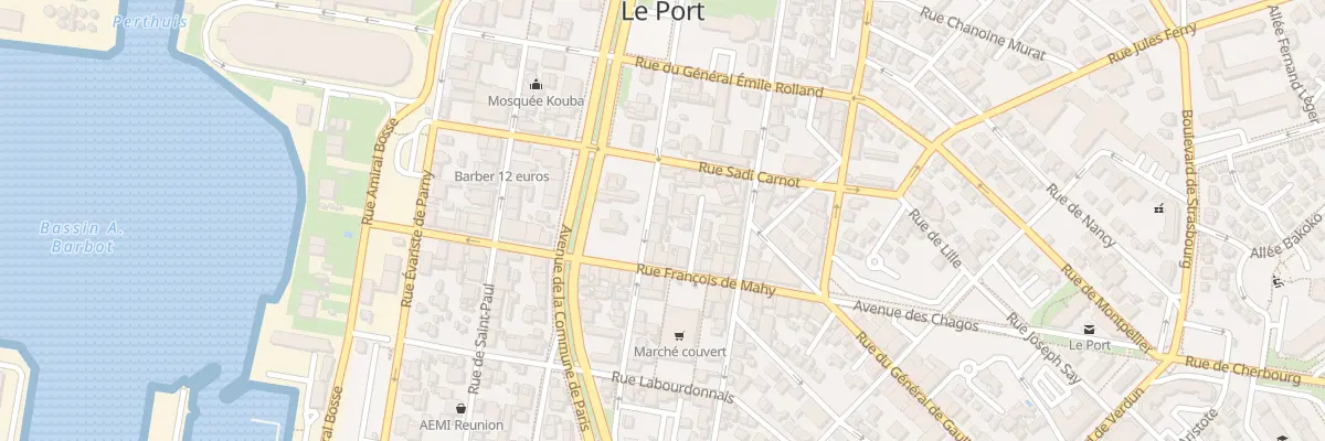 Plan du 27 Rue Léon de Lepervanche au Port