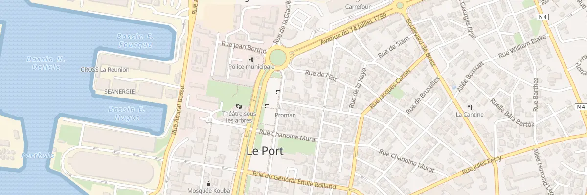 Plan du 1 Rue de la République au Port