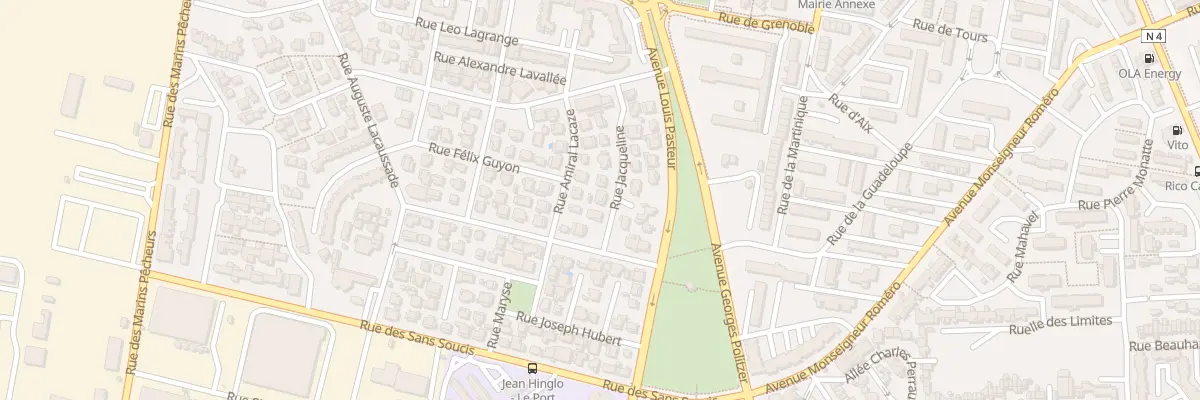 Plan du 10 Rue Jacqueline au Port