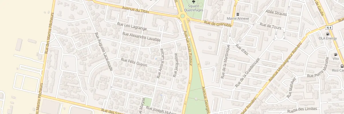 Plan du 4 Rue Jacqueline au Port