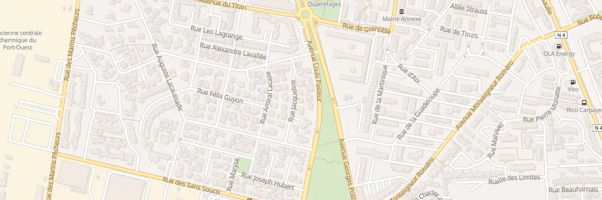 Plan du 5 Rue Jacqueline au Port