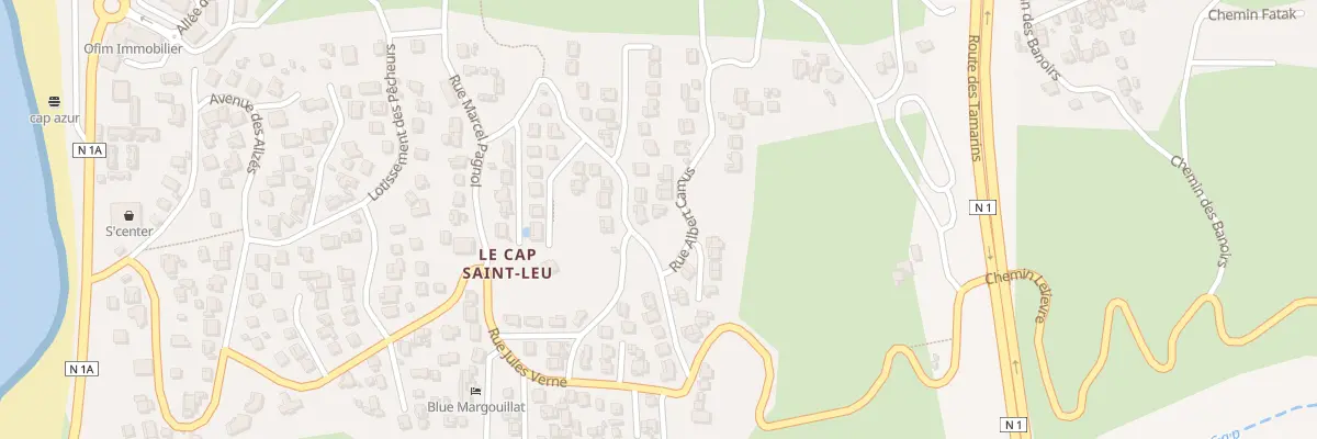 Plan du 5B Rue Albert Camus à Saint-Leu