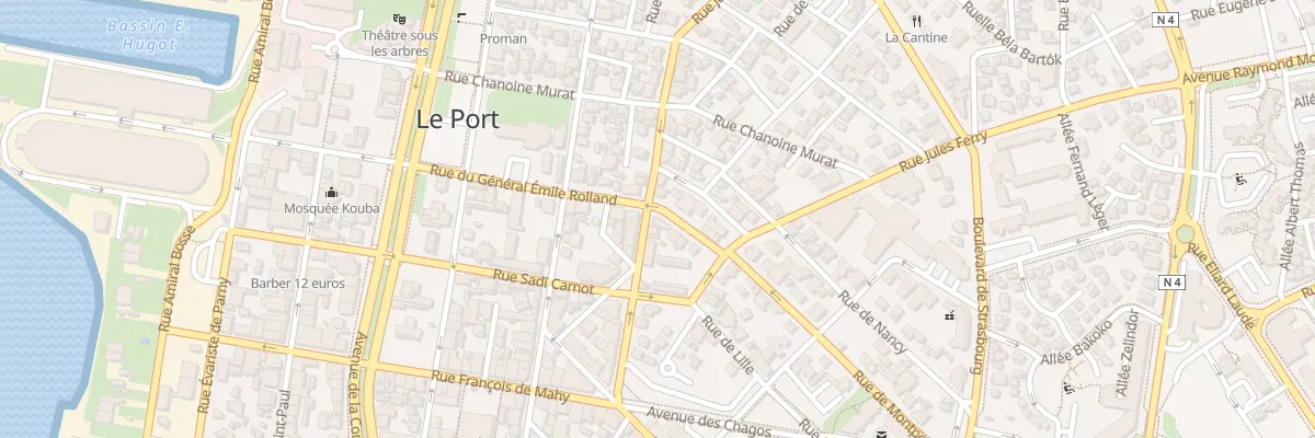 Plan du 19B Rue René Michel au Port
