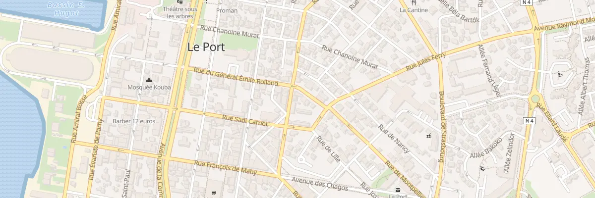 Plan du 21 Rue René Michel au Port