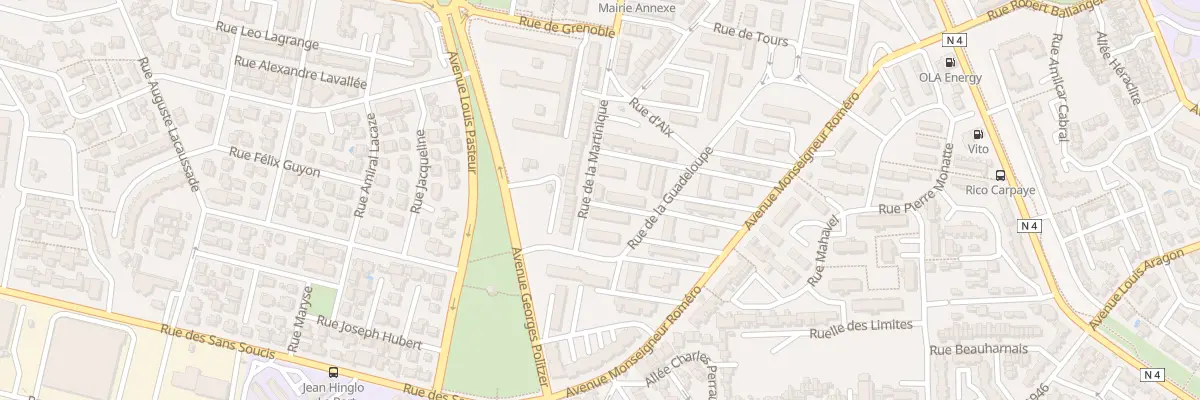 Plan du 45 Rue de la Martinique au Port