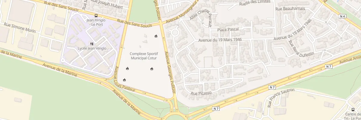 Plan du 11 Rue Picasso au Port