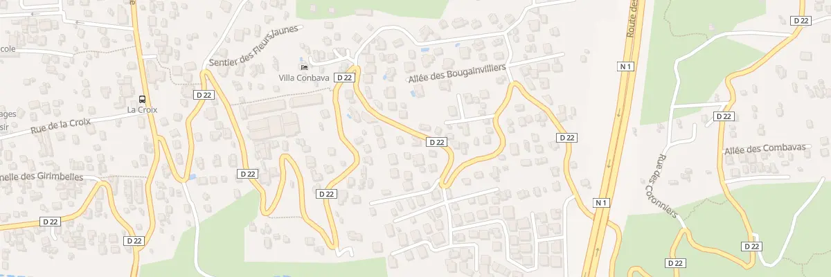 Plan du 288 Che Dubuisson à Saint-Leu