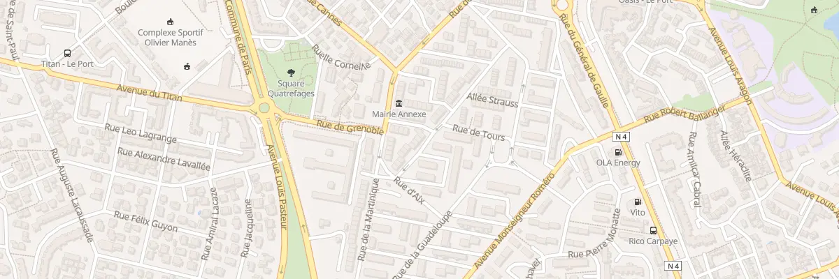 Plan du 17 Rue d’Ajaccio au Port