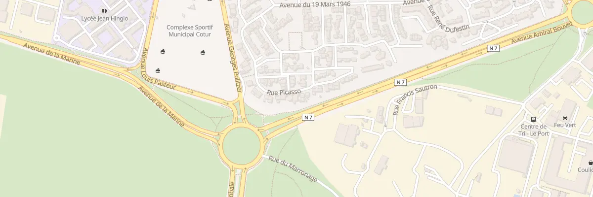 Plan du 36 Rue Picasso au Port