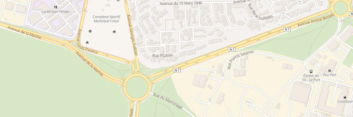 Plan du 40 Rue Picasso au Port