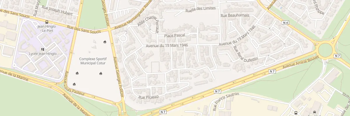 Plan du 54 Rue Picasso au Port