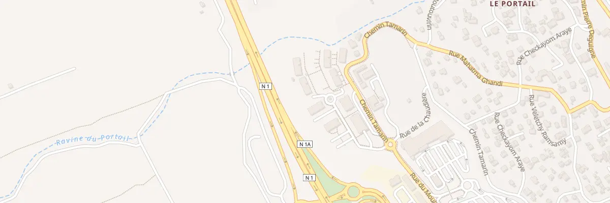 Plan du 9 Rue Galabe à Saint-Leu