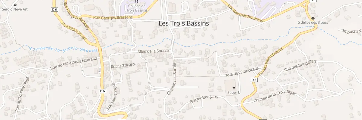 Plan du 2 All des Camélias aux Trois-Bassins