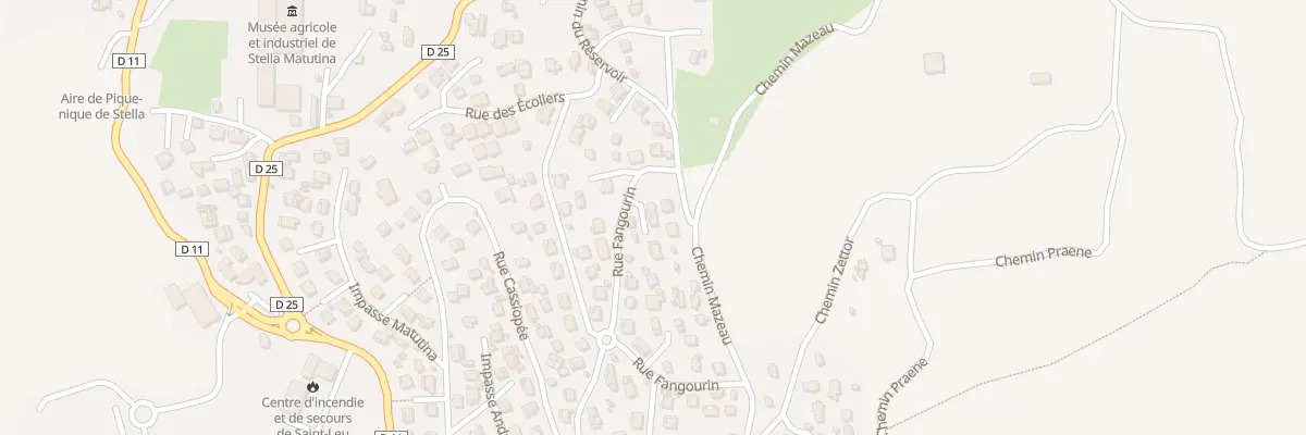 Plan du 24 Rue du Fangourin à Saint-Leu