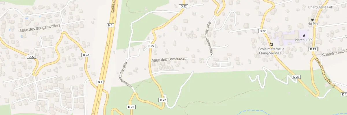 Plan du 494B Che Dubuisson à Saint-Leu