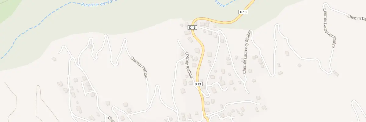 Plan du 25 Che Rethou à Saint-Leu