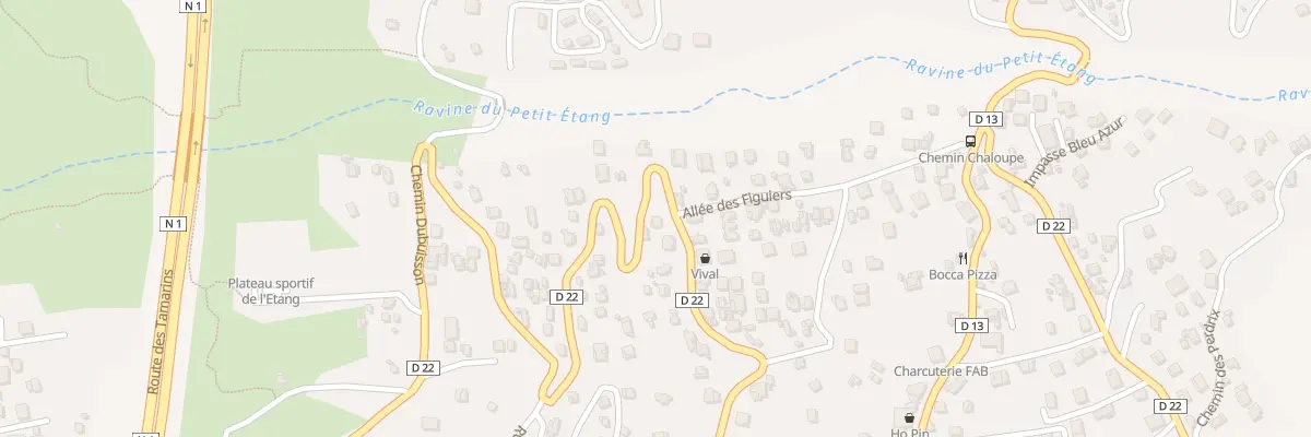 Plan du 682A Che Dubuisson à Saint-Leu
