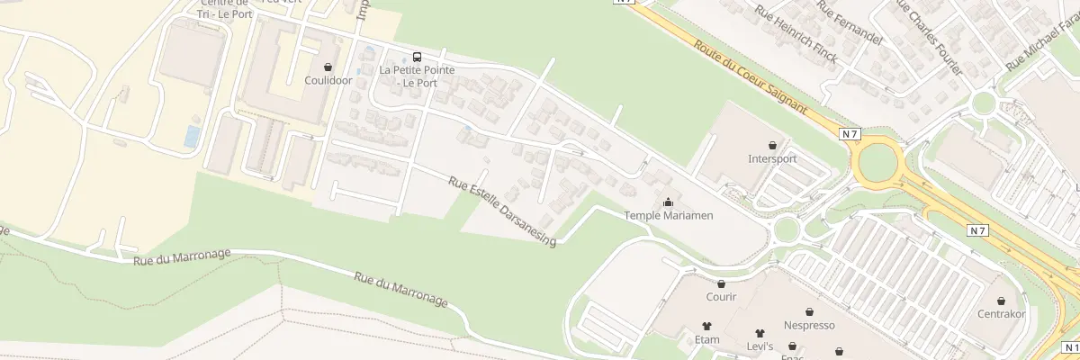 Plan du 8 All Paul Grondin au Port