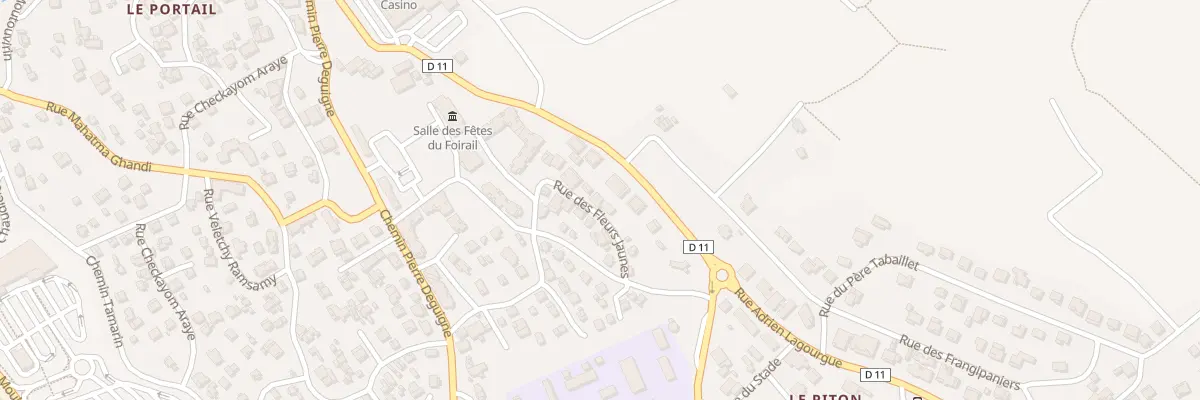Plan du 9 Rue des Fleurs Jaunes à Saint-Leu