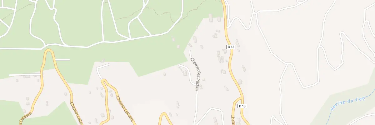 Plan du 55A Che des Peches à Saint-Leu