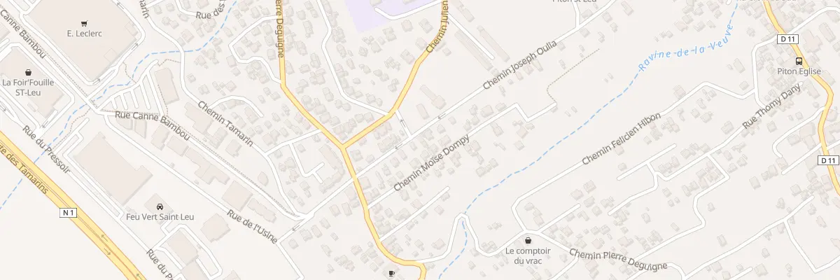 Plan du 31B Che Joseph Oulia à Saint-Leu