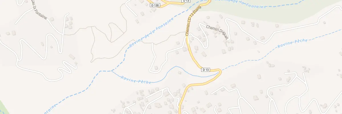 Plan du 106D Cd 13 Etang Saint Leu à Saint-Leu