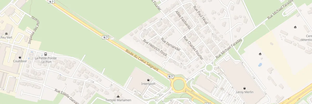 Plan du 21 Rue Heinrich Finck au Port