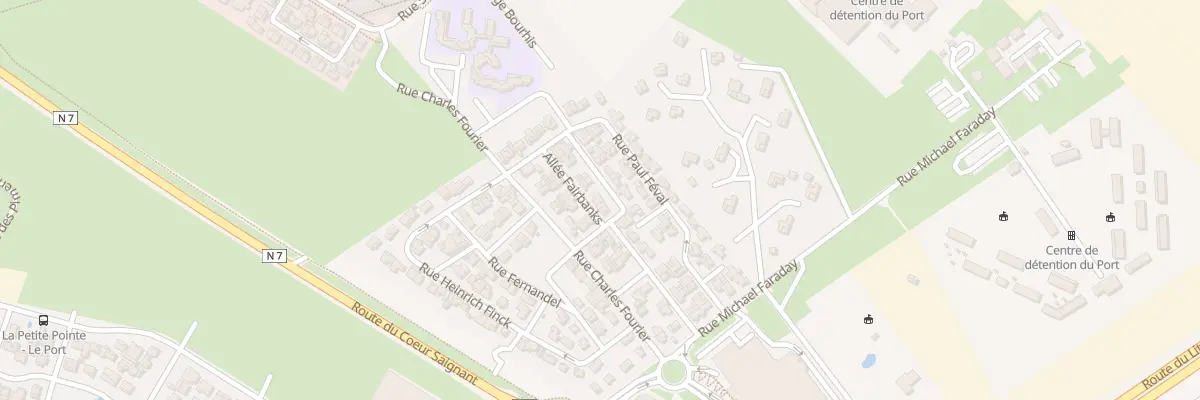 Plan du 7 Rue Enrico Fermi au Port