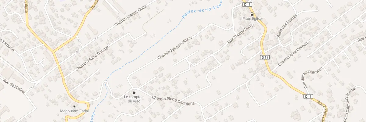 Plan du 24C Rue Thomy Dany à Saint-Leu