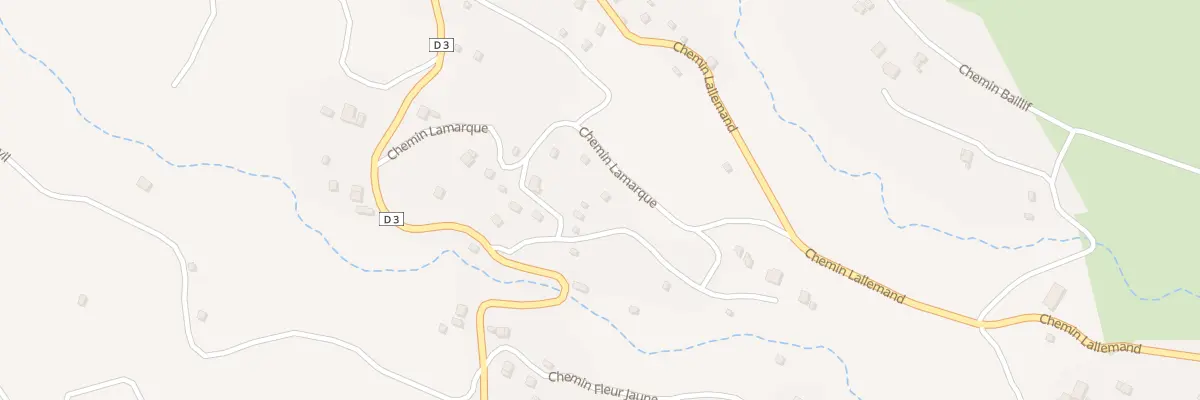 Plan du 42B Che Lamarque à Saint-Paul