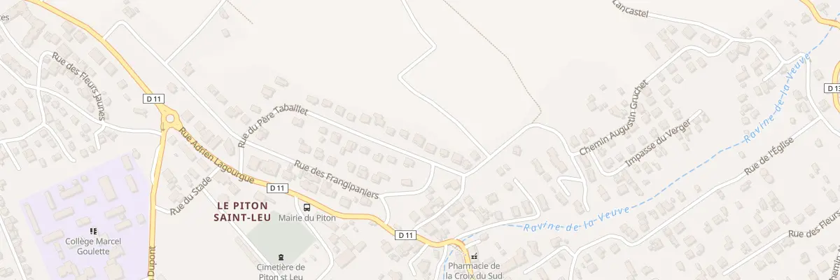 Plan du 25 Rue du Pere Tabaillet à Saint-Leu