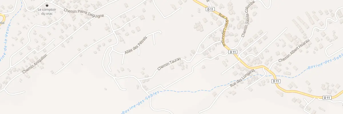 Plan du 54 Che Tauran à Saint-Leu