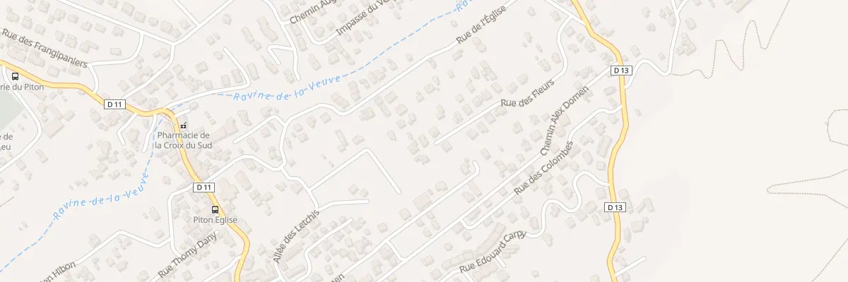 Plan du 30 Rue des Fleurs à Saint-Leu