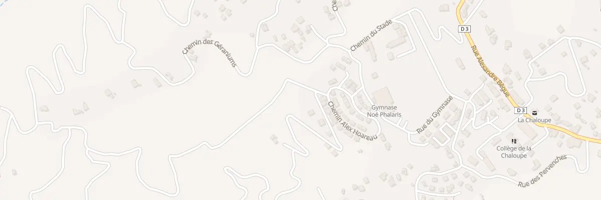Plan du 2 Che Bancouliers Chaloupe à Saint-Leu